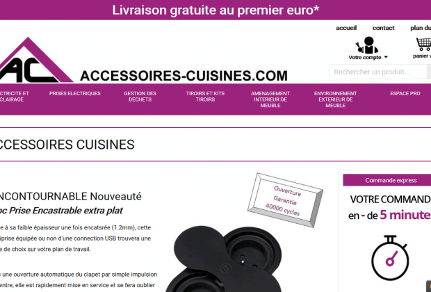 Accessoires-Cuisines.com : le site pour équiper sa cuisine