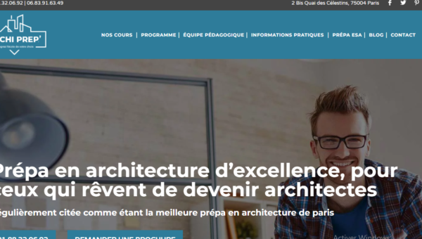 Archi Prep’ pour bien vous préparer à intégrer une école d’architecture à Paris