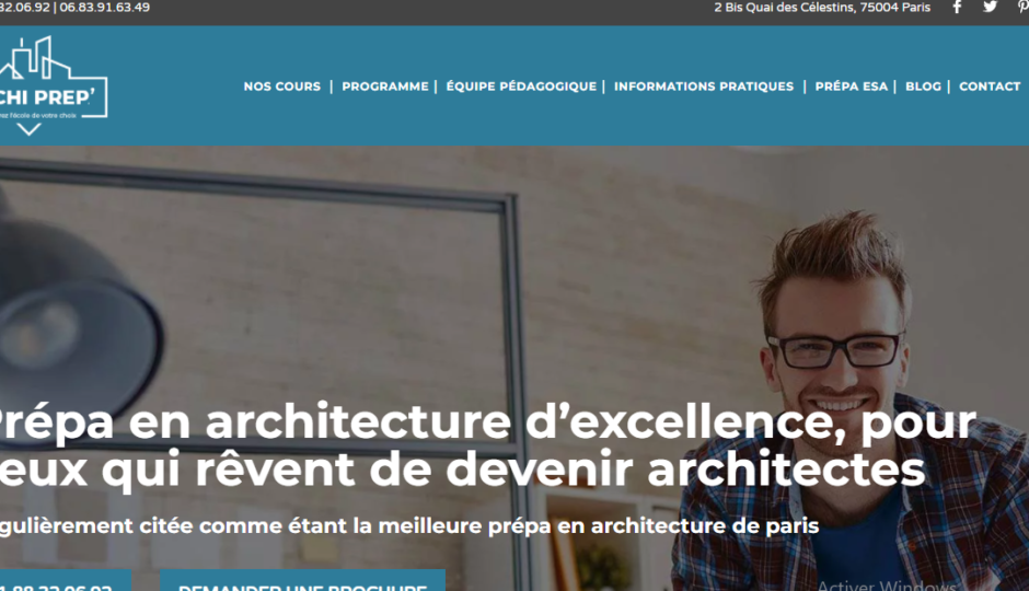 Archi Prep’ pour bien vous préparer à intégrer une école d’architecture à Paris