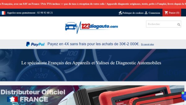https://www.123diagauto.com/ : vente appareil de diagnostic auto