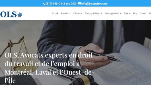 OLS Québec, cabinet d’avocats en droit du travail et de l’emploi à Montréal