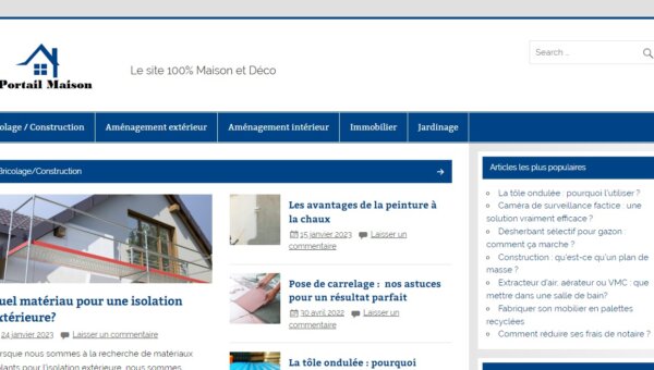 Portail maison, votre blog d’informations sur la maison