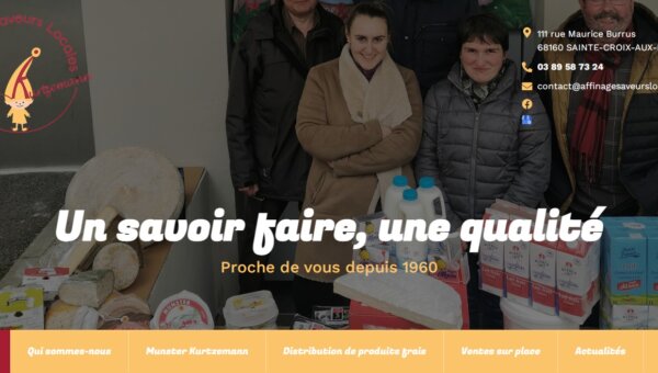 Affinage et Saveurs Locales, spécialiste d’affinage de munster et distribution des produits frais