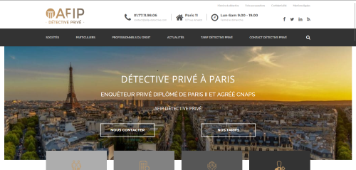 AFIP : Détective à Paris