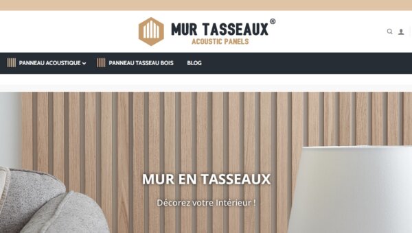 Mur Tasseaux, fournisseur de panneaux en tasseaux de bois