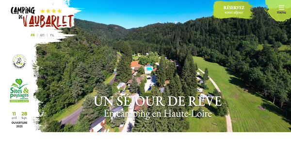 Camping 4 étoiles en Haute-Loire
